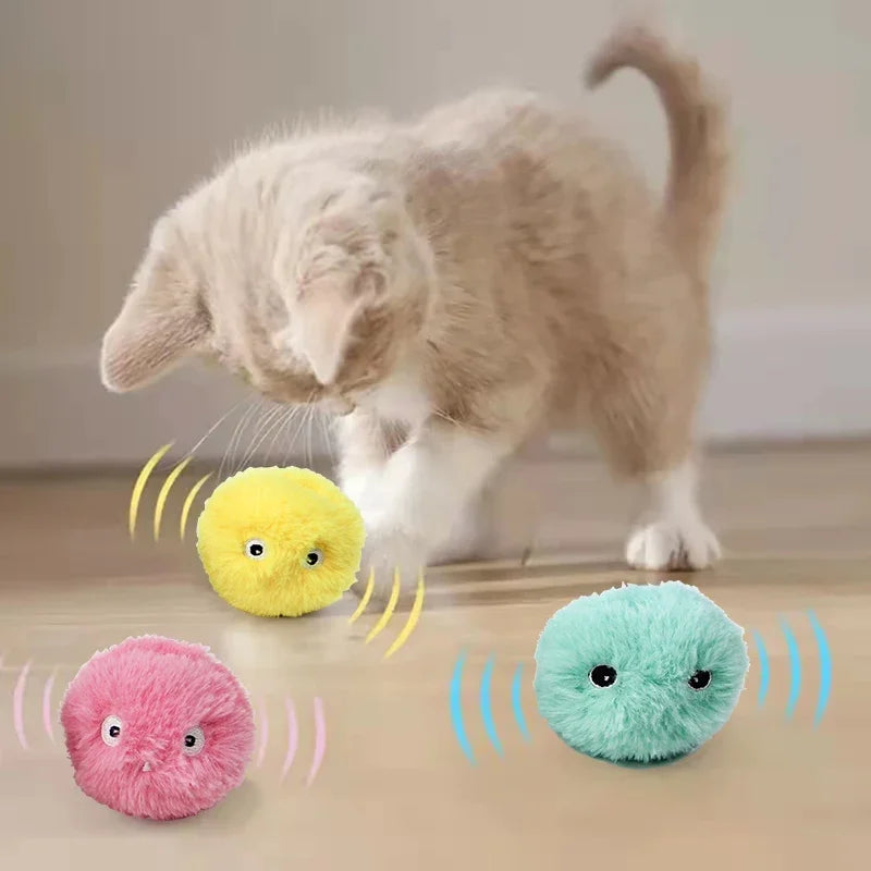 Smart Cat Toy Plush with Catnip